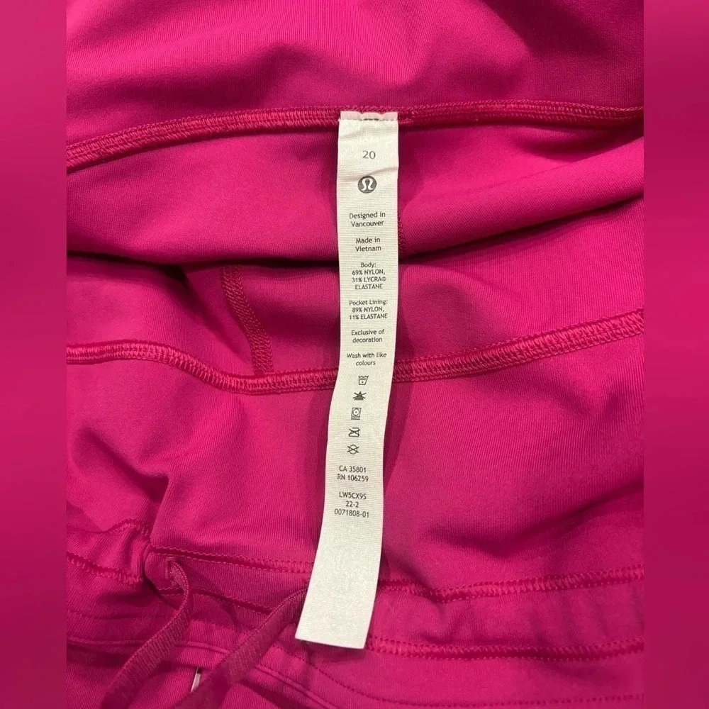 Lululemon Swift Speed High-Rise Tight 28" Women’s Size 20 NWT - Picture 8 of 14